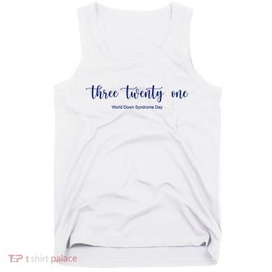 Three Twenty One World Down Syndrome Day Tank Top