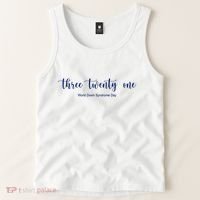 Three Twenty One World Down Syndrome Day Tank Top thumb 2