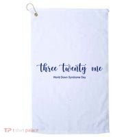 Three Twenty One World Down Syndrome Day Golf Towel thumb 0