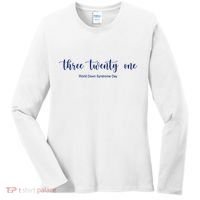 Three Twenty One World Down Syndrome Day Women's Long Sleeve Shirt thumb 0