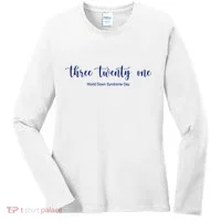 Three Twenty One World Down Syndrome Day Women's Long Sleeve Shirt thumb 0