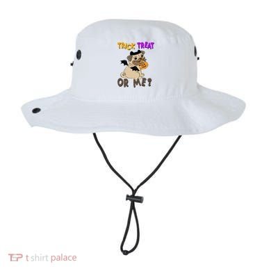 Trick Treat Or Me Pug Dog Halloween Bucket Hat