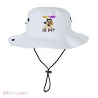 Trick Treat Or Me Pug Dog Halloween Bucket Hat thumb 0