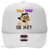Trick Treat Or Me Pug Dog Halloween Hat thumb 0