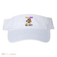 Trick Treat Or Me Pug Dog Halloween Visor thumb 0