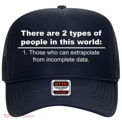 Two Types Of People Extrapolate Incomplete Data Hat