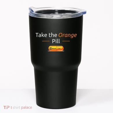 Take The Orange Pill Bitcoin Btc Crypto Currency Defi Tumbler