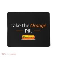Take The Orange Pill Bitcoin Btc Crypto Currency Defi Mousepad thumb 0