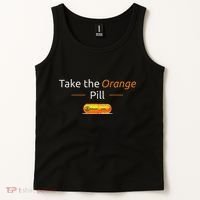 Take The Orange Pill Bitcoin Btc Crypto Currency Defi Tank Top thumb 2