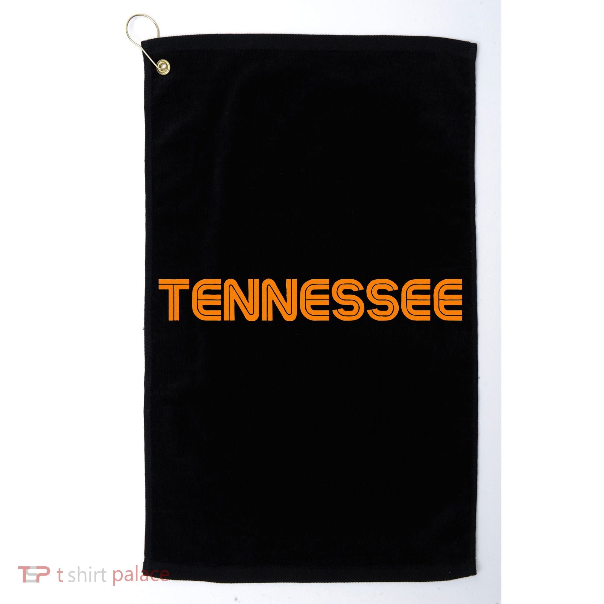 Tennessee Tn Orange Golf Towel
