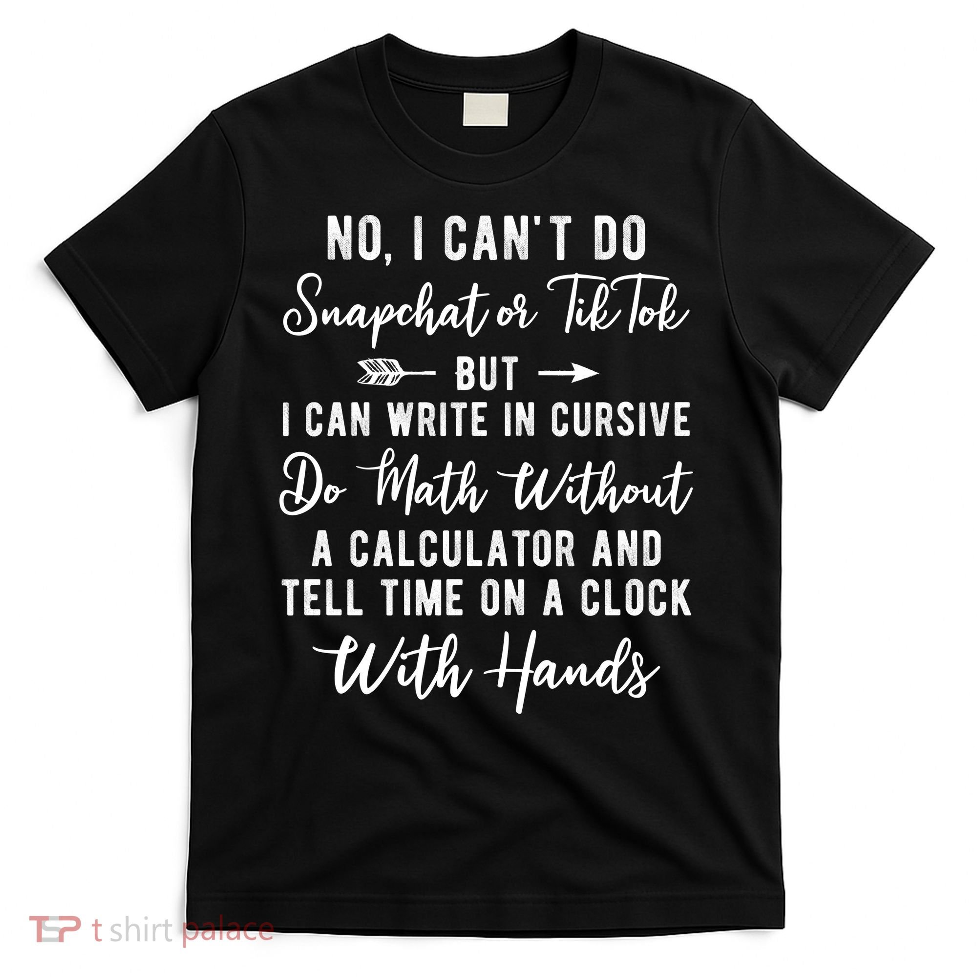 Tell Time On A Clock With Hands T-Shirt
