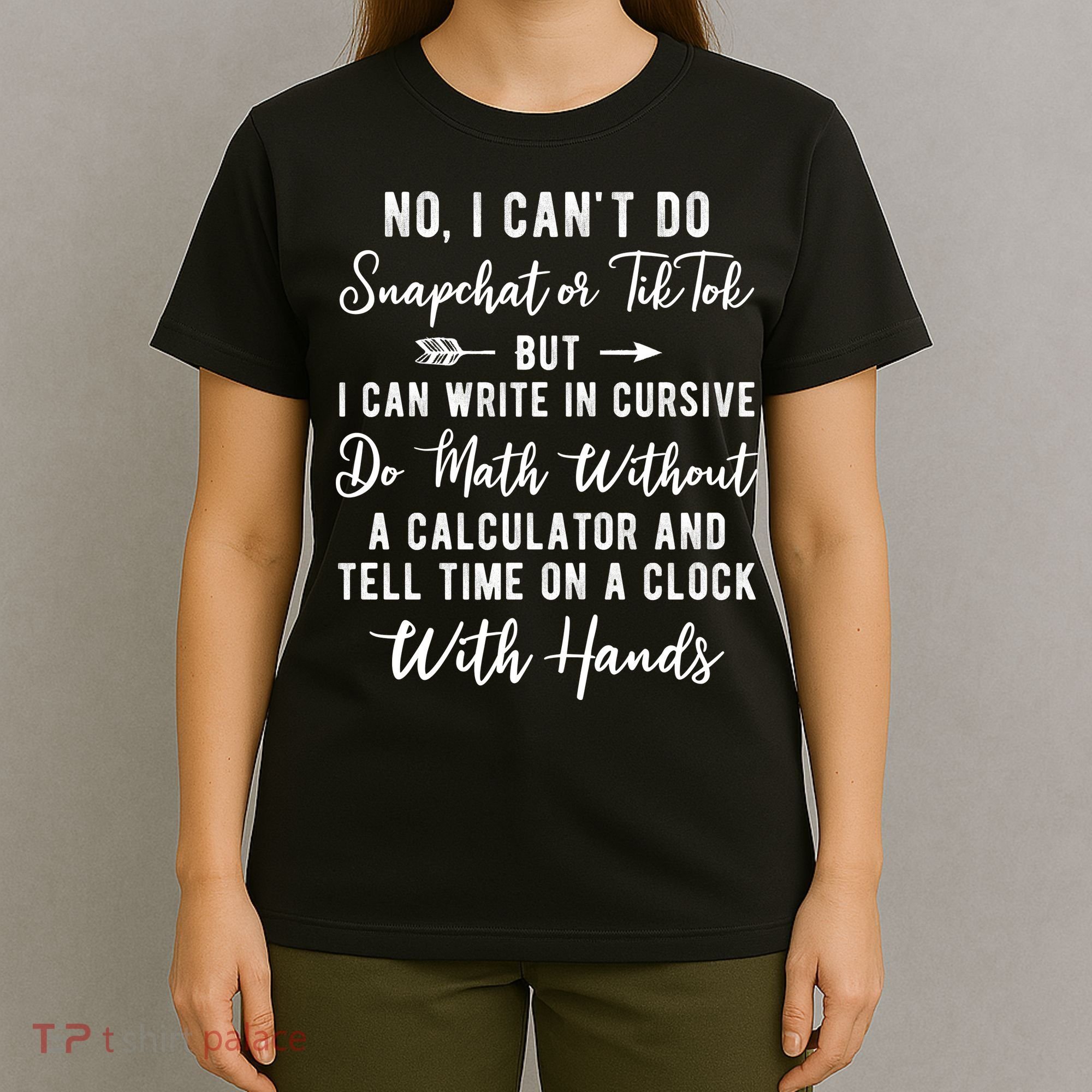 Tell Time On A Clock With Hands T-Shirt