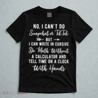 Tell Time On A Clock With Hands T-Shirt thumb 5