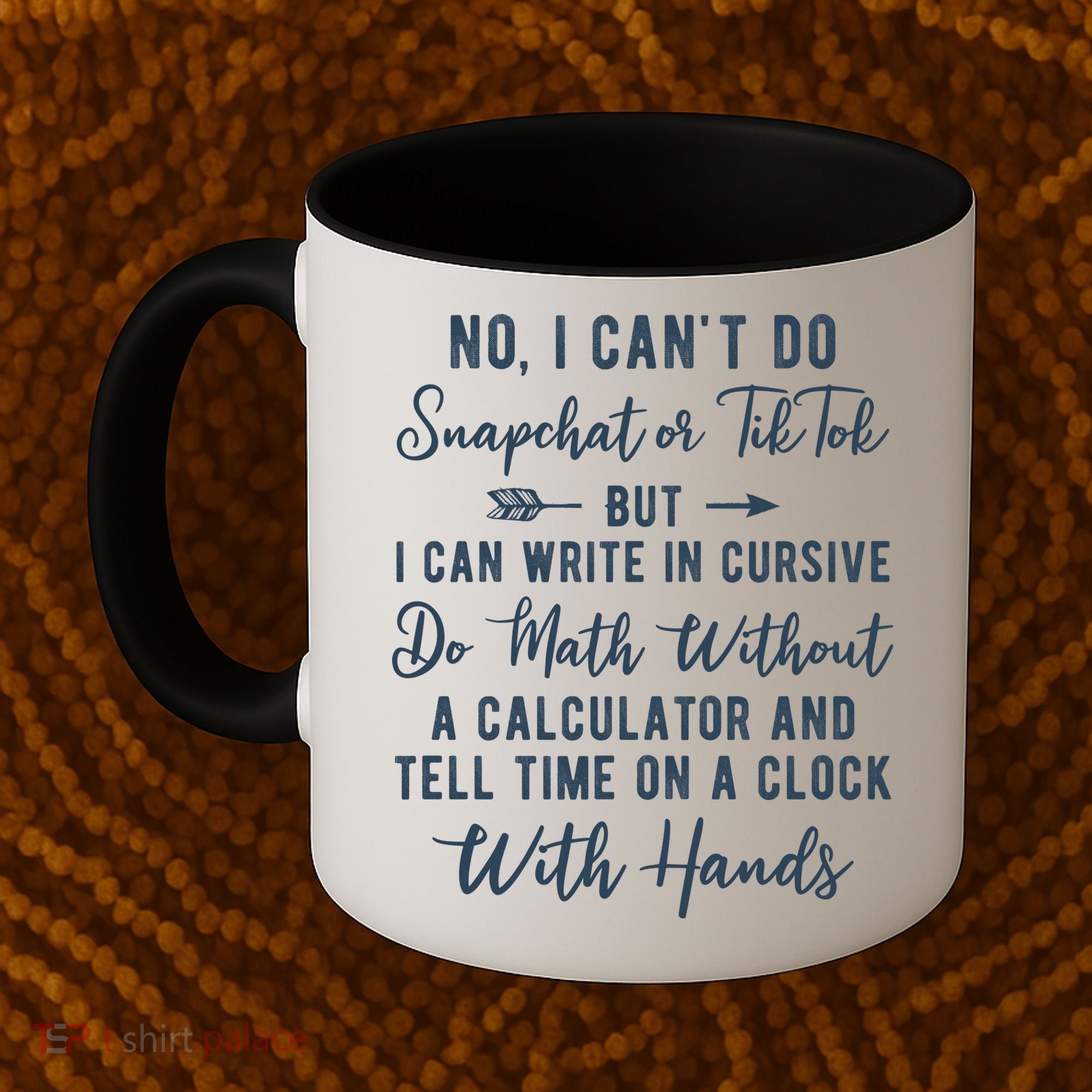 Tell Time On A Clock With Hands Coffee Mug