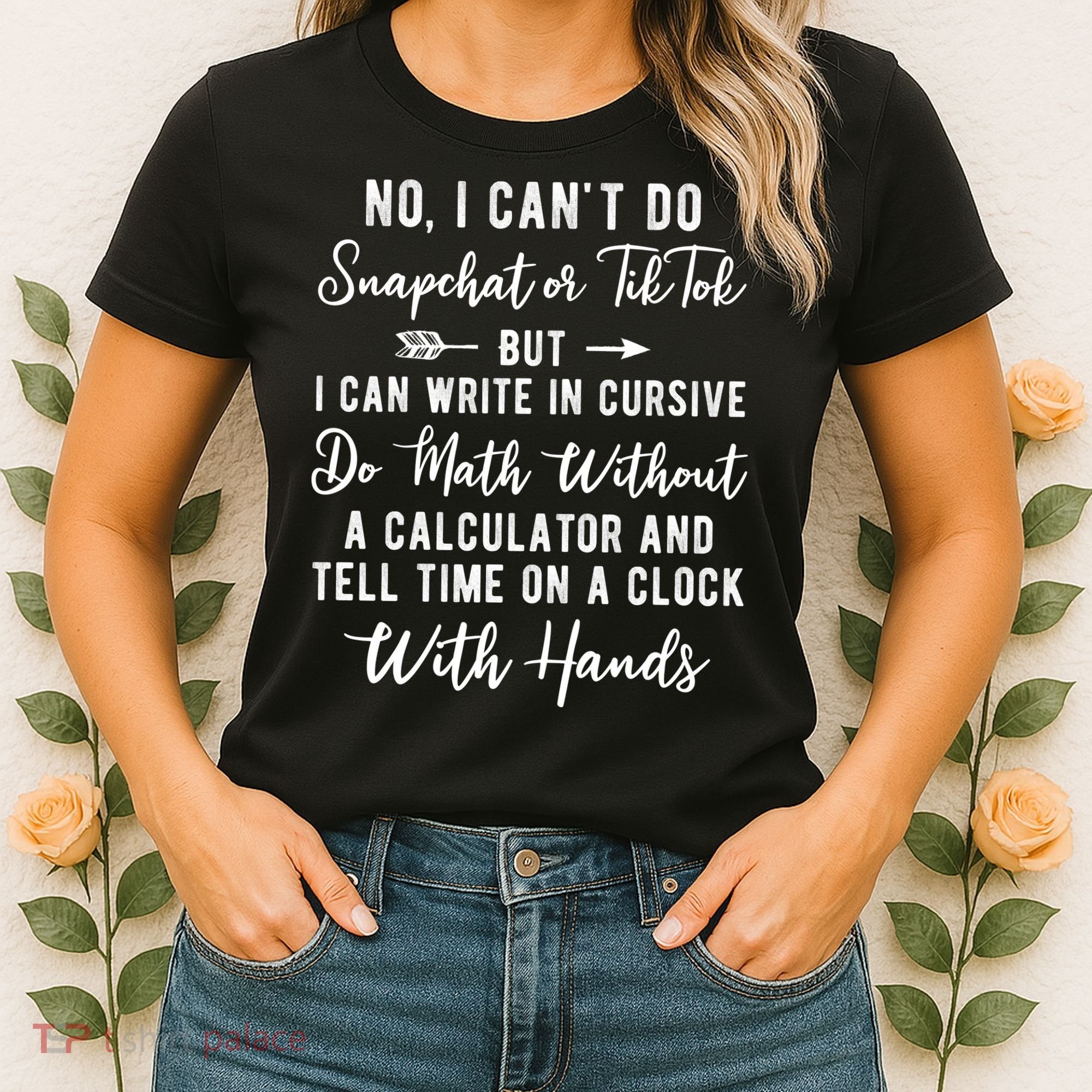 Tell Time On A Clock With Hands Women's T-Shirt