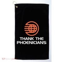 Thank The Phoenicians! Golf Towel thumb 0