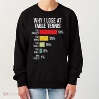 Table Tennis Player Joke For Ping Pong Women's Sweatshirt thumb 0