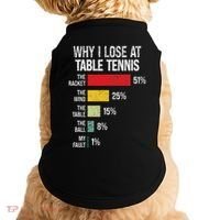 Table Tennis Player Joke For Ping Pong Doggie Tank thumb 0