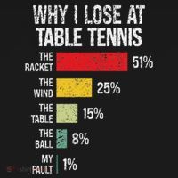 Table Tennis Player Joke For Ping Pong Backpack thumb 2