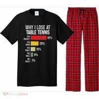 Table Tennis Player Joke For Ping Pong Pajama Set thumb 0