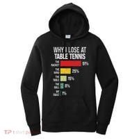 Table Tennis Player Joke For Ping Pong Women's Hoodie thumb 0