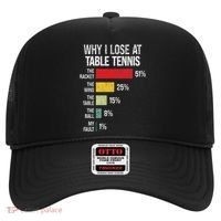 Table Tennis Player Joke For Ping Pong Hat thumb 0