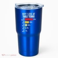 Table Tennis Player Joke For Ping Pong Tumbler thumb 0