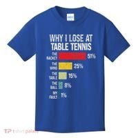 Table Tennis Player Joke For Ping Pong Kids T-Shirt thumb 0