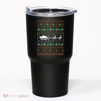 Tank Tanker Panzer Xmas Ugly Christmas Tumbler thumb 0
