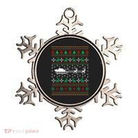 Tank Tanker Panzer Xmas Ugly Christmas Ornament thumb 0