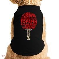 Table Tennis Ping Pong Racket Player Funny Women Gift Doggie Tank thumb 0