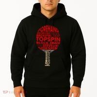 Table Tennis Ping Pong Racket Player Funny Women Gift Hoodie thumb 2