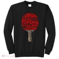 Table Tennis Ping Pong Racket Player Funny Women Gift Sweatshirt thumb 0