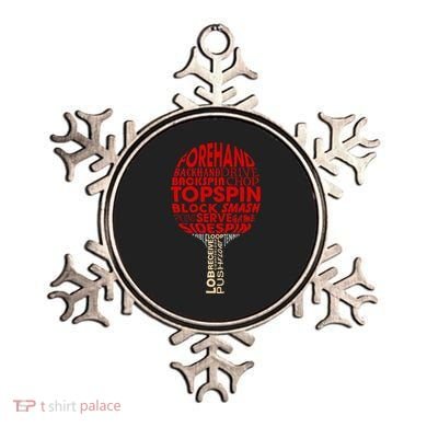 Table Tennis Ping Pong Racket Player Funny Women Gift Ornament