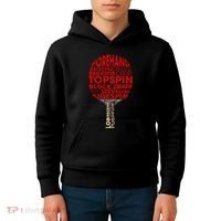 Table Tennis Ping Pong Racket Player Funny Women Gift Kids Hoodie thumb 4