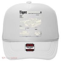 Tiger Tank Panzer World War 2 Blueprint Hat thumb 0