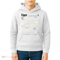 Tiger Tank Panzer World War 2 Blueprint Kids Hoodie thumb 4