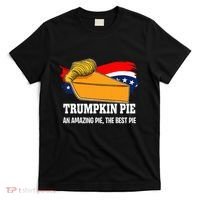 Thanksgiving Trumpkin Pumpkin Pie Donald Trump Political T-Shirt thumb 0