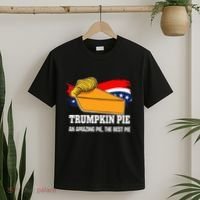 Thanksgiving Trumpkin Pumpkin Pie Donald Trump Political T-Shirt thumb 2