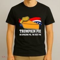 Thanksgiving Trumpkin Pumpkin Pie Donald Trump Political T-Shirt thumb 3