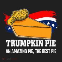 Thanksgiving Trumpkin Pumpkin Pie Donald Trump Political Beanie thumb 2