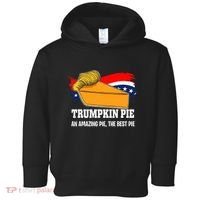 Thanksgiving Trumpkin Pumpkin Pie Donald Trump Political Toddler Hoodie thumb 0