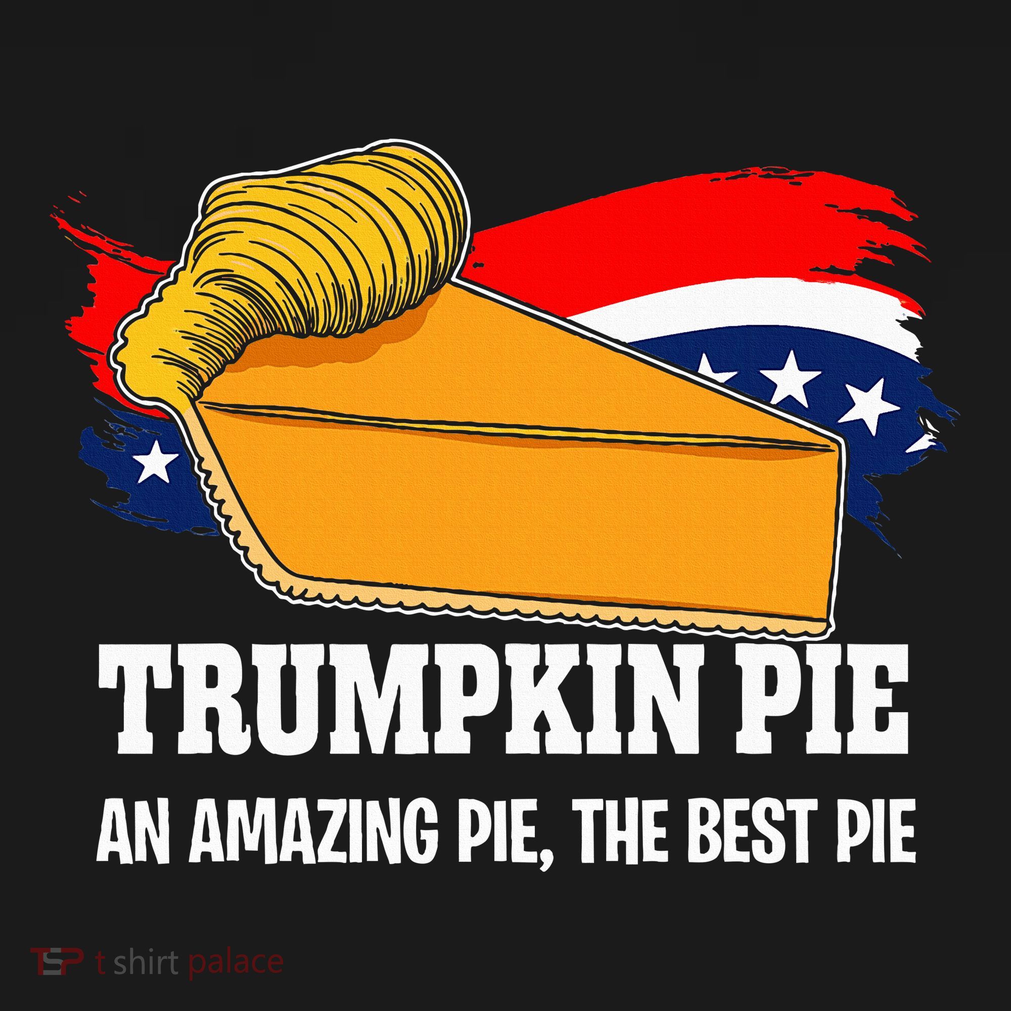 Thanksgiving Trumpkin Pumpkin Pie Donald Trump Political Tank Top