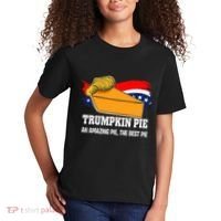 Thanksgiving Trumpkin Pumpkin Pie Donald Trump Political Kids T-Shirt thumb 2