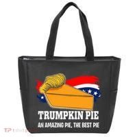 Thanksgiving Trumpkin Pumpkin Pie Donald Trump Political Tote Bag thumb 0