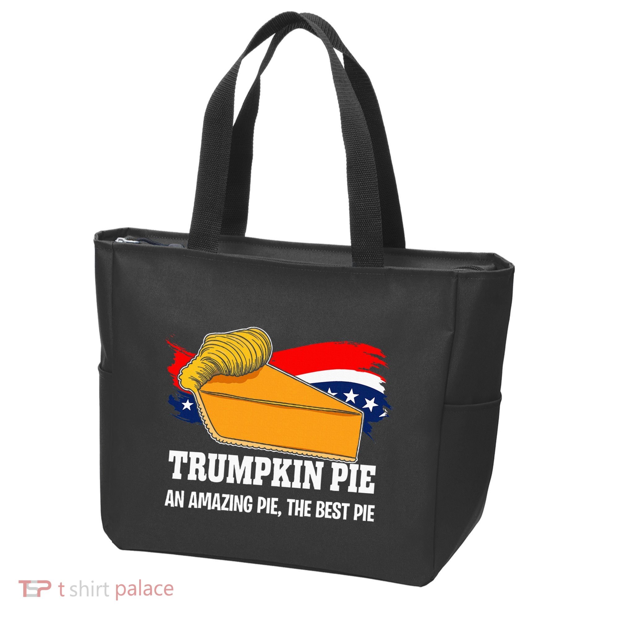 Thanksgiving Trumpkin Pumpkin Pie Donald Trump Political Tote Bag