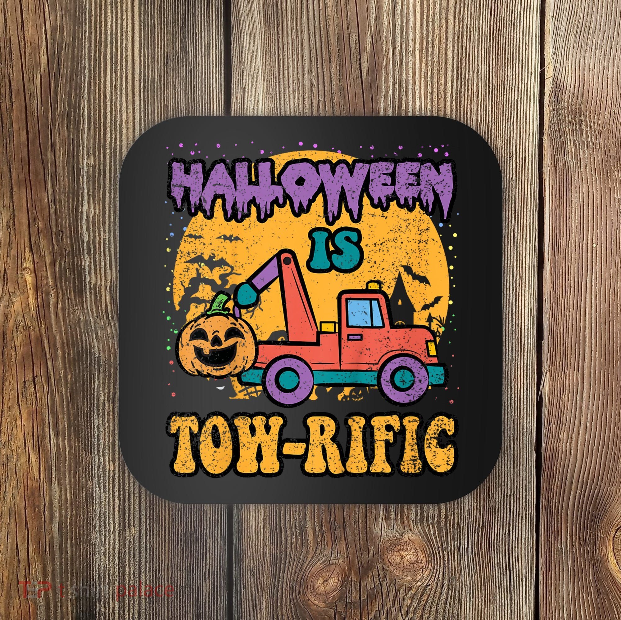 Tow Truck Pumpkin Halloween Costume Towing Coaster