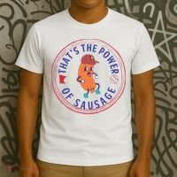 ThatS The Power Of Sausage Summer Sausage T-Shirt thumb 3