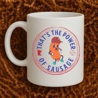 ThatS The Power Of Sausage Summer Sausage Coffee Mug thumb 2