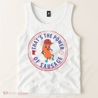 ThatS The Power Of Sausage Summer Sausage Tank Top thumb 2